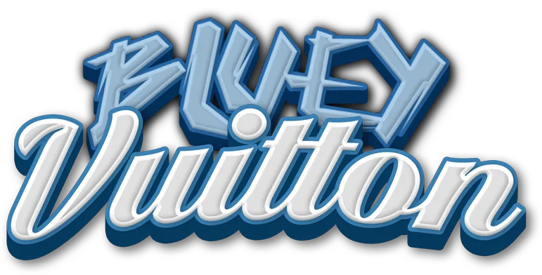 Bluey Vuitton